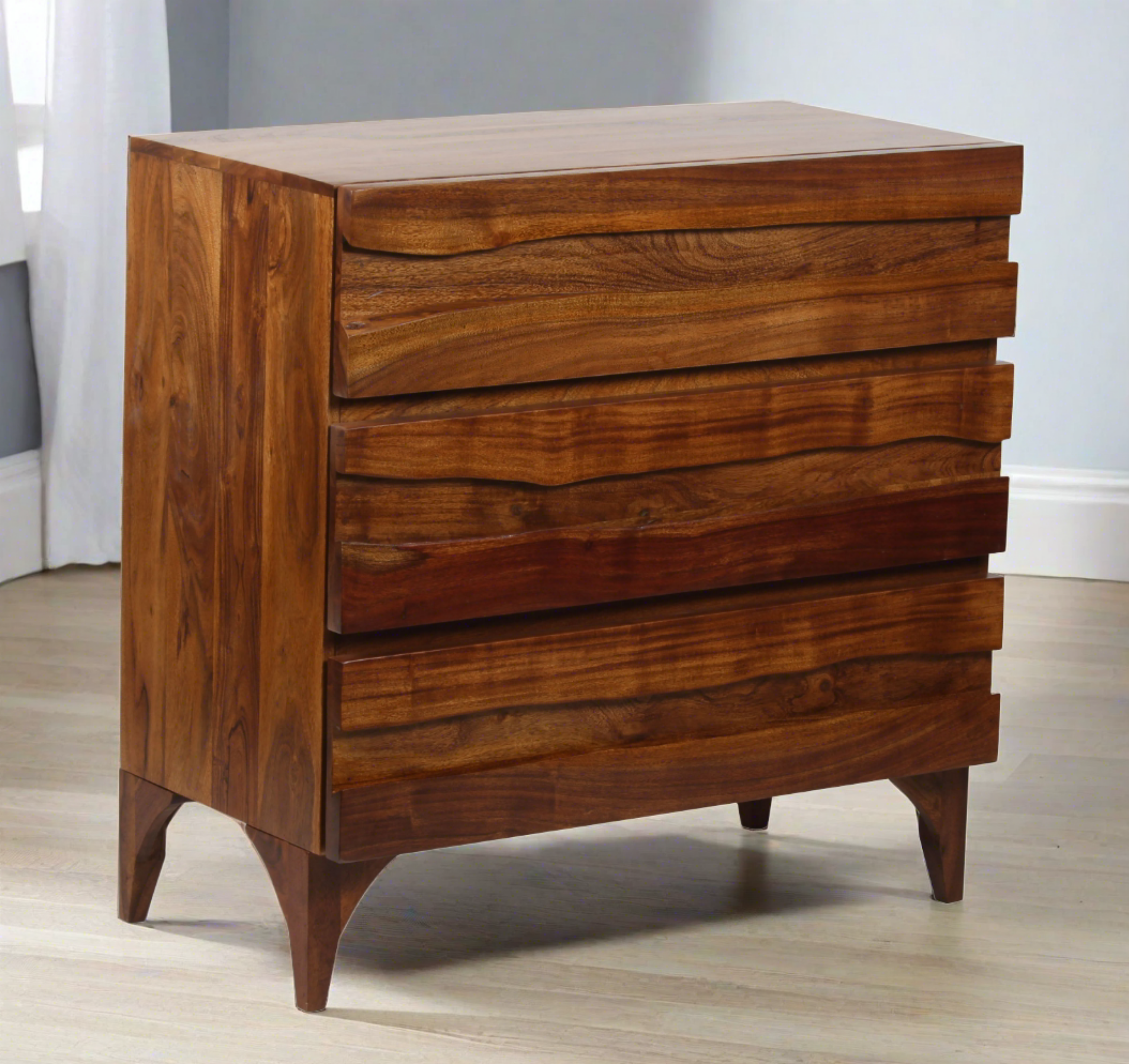 Sofia Live Edge 3 Drawer Chest 7 Sofia Live Edge 3 Drawer Chest - Image 7