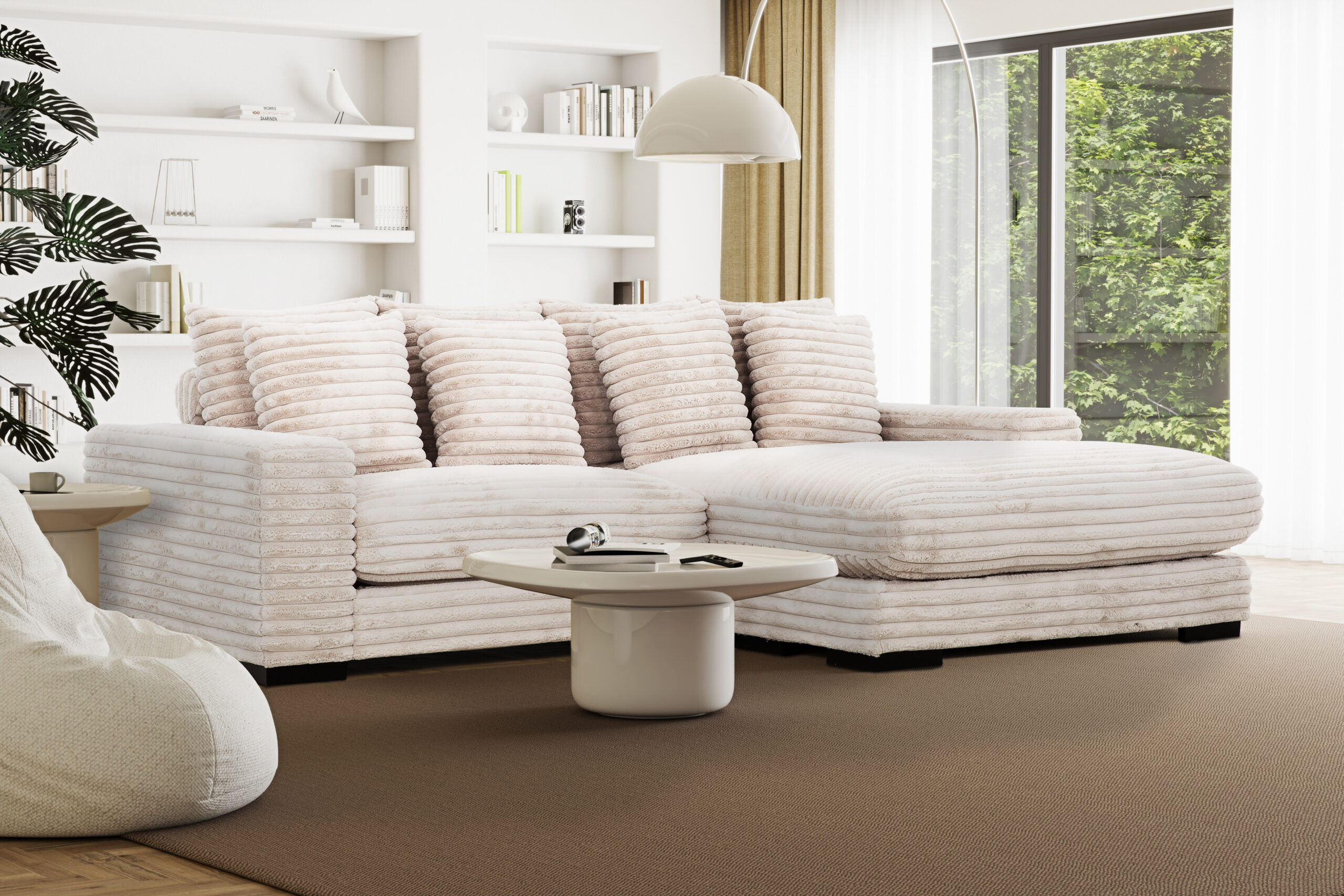 Cuddler Sectional with Reversible Chaise - Image 23