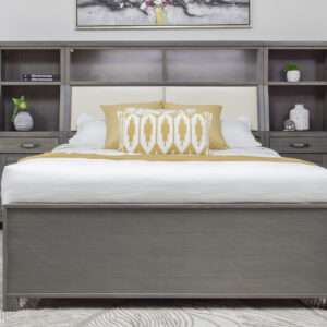 Jetty Bedframe with Tower Nightstands