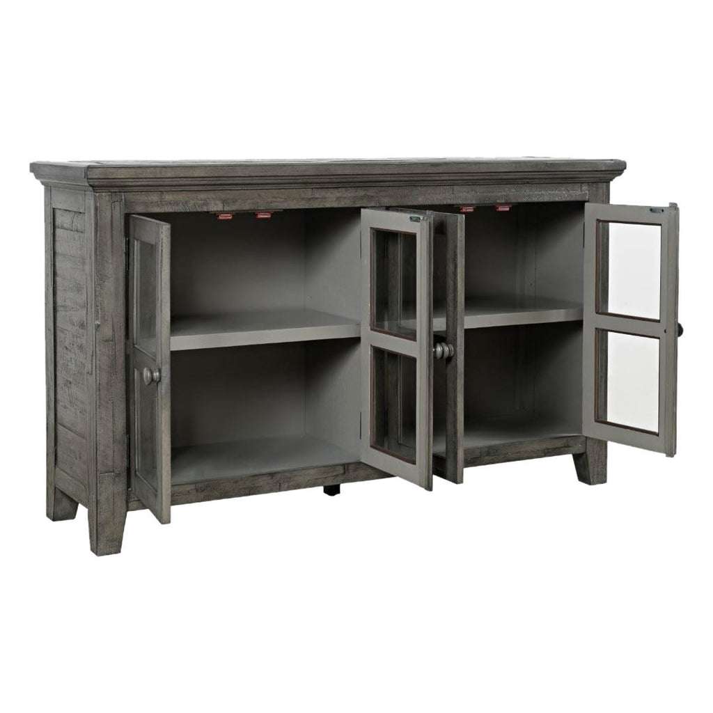 Rustic Shores 4 Door Accent Cabinet - Image 3