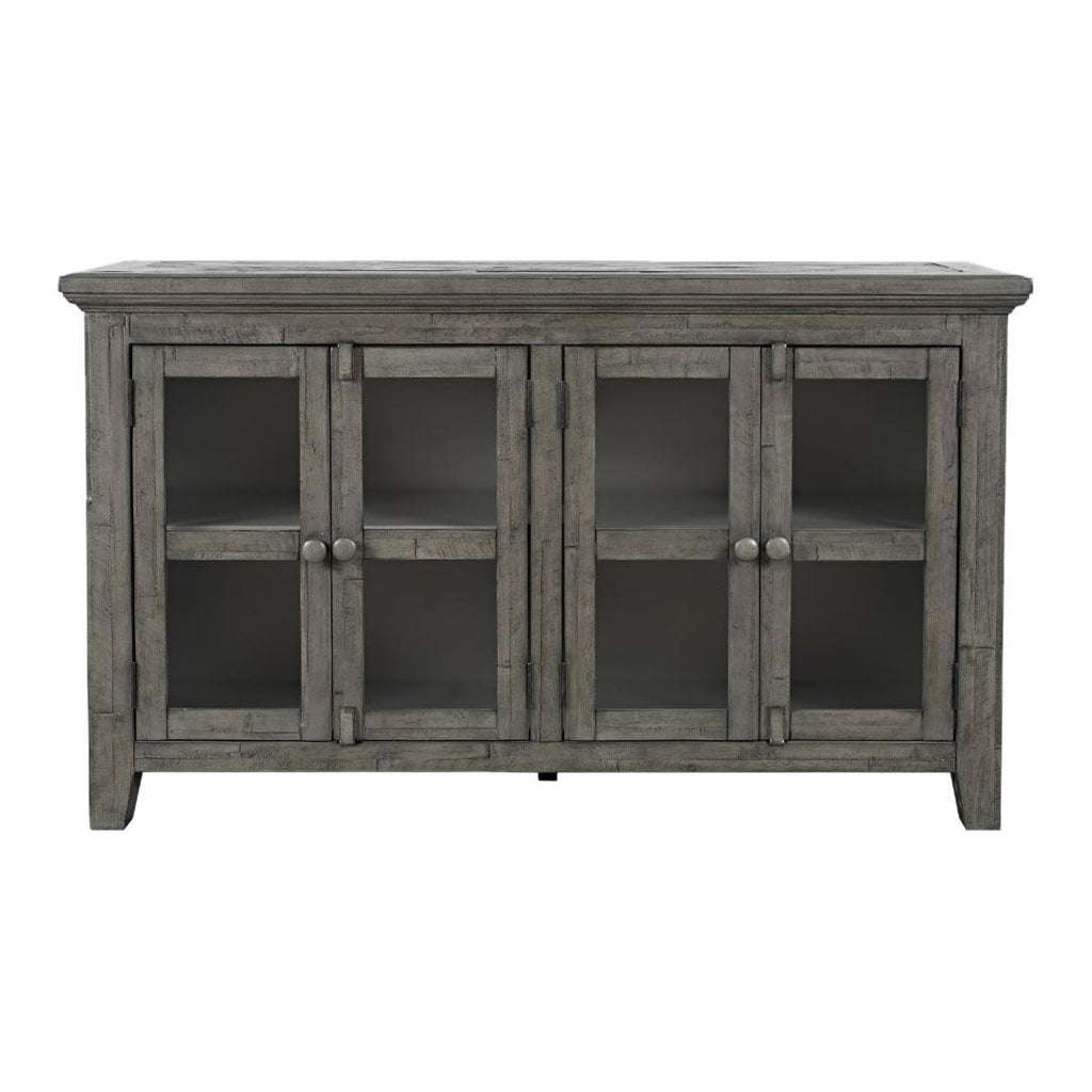 Rustic Shores 4 Door Accent Cabinet