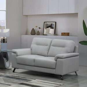 Bellmar Leather Loveseat