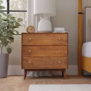 Mid Century 3 Drawer Chest