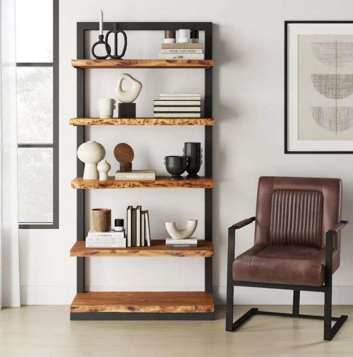 Nature's Edge 5 Shelf Bookcase