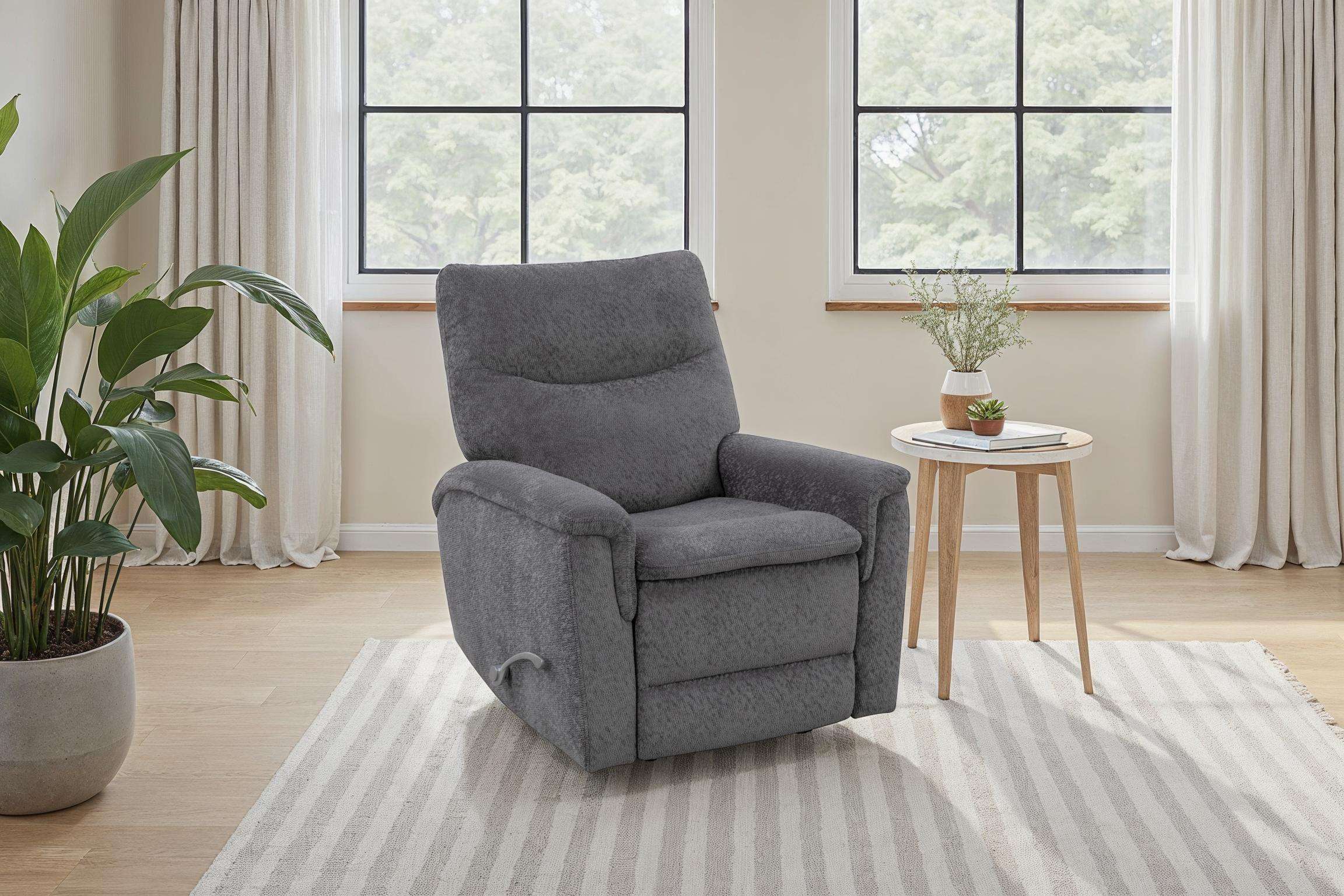 Dodd's Furniture & Mattress 14 Cozy Swivel Glider Recliner