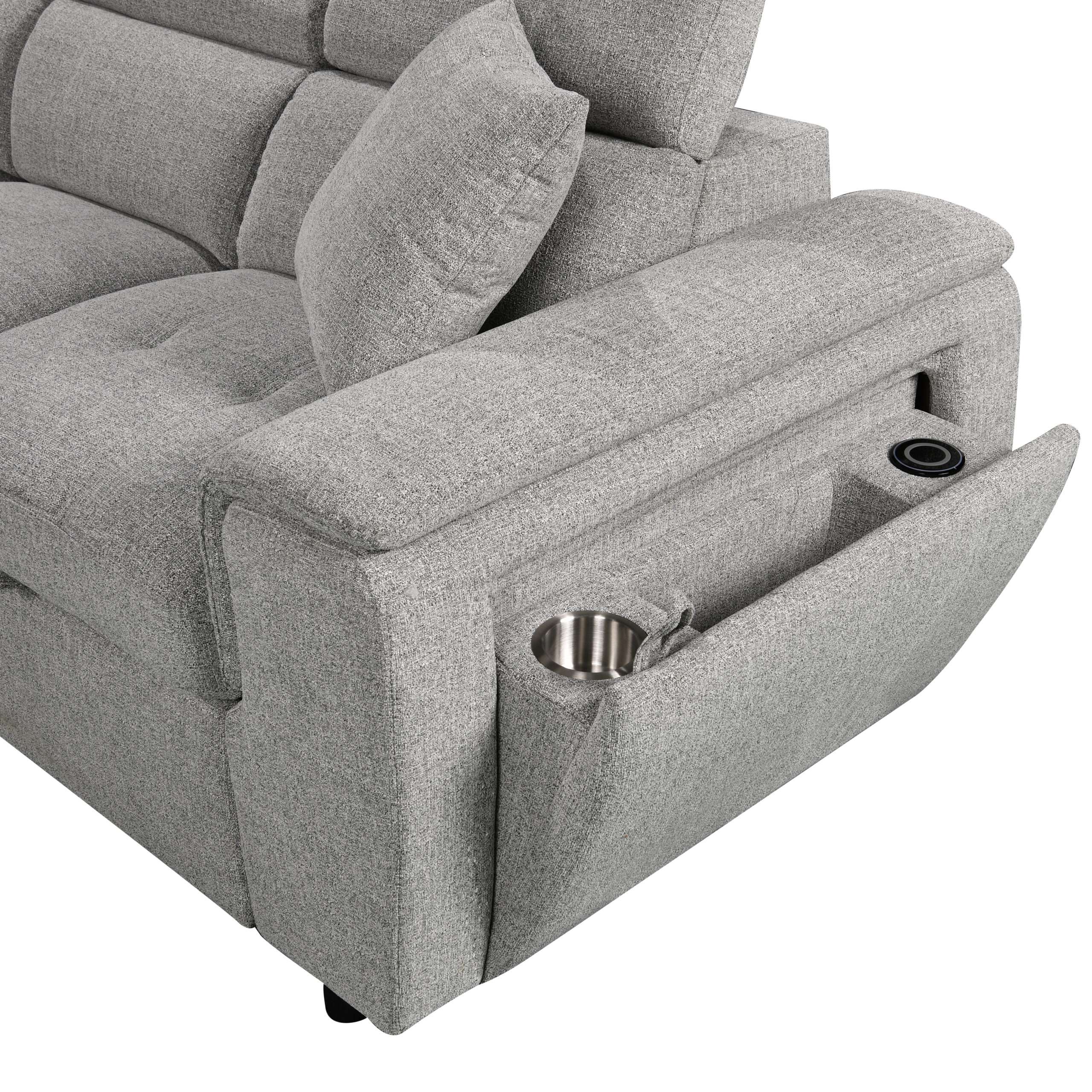 Grove Media Sleeper Sectional 5 Grove Media Sleeper Sectional - Image 5