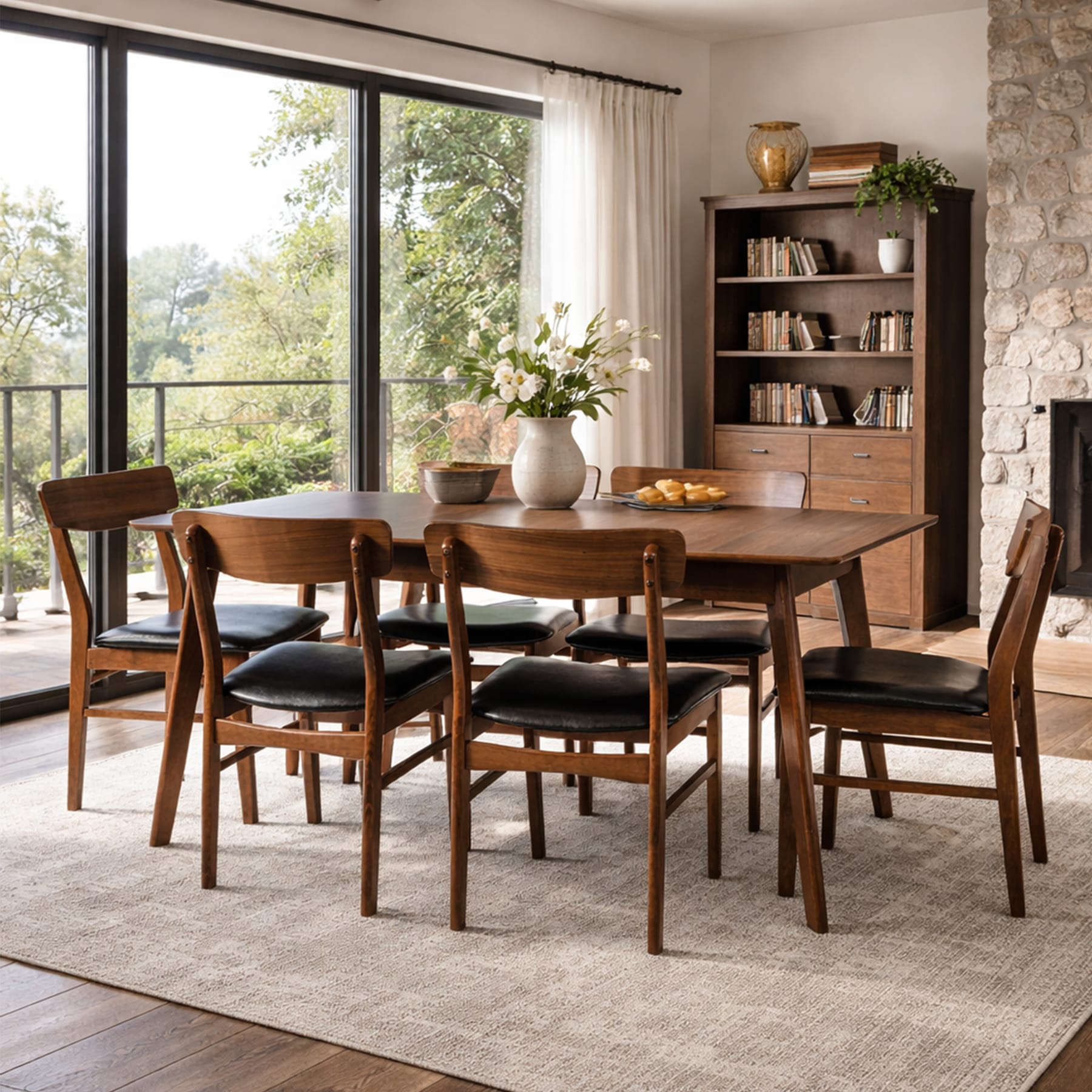 Rocca 7 Piece Dining Set 1 Rocca 7 Piece Dining Set