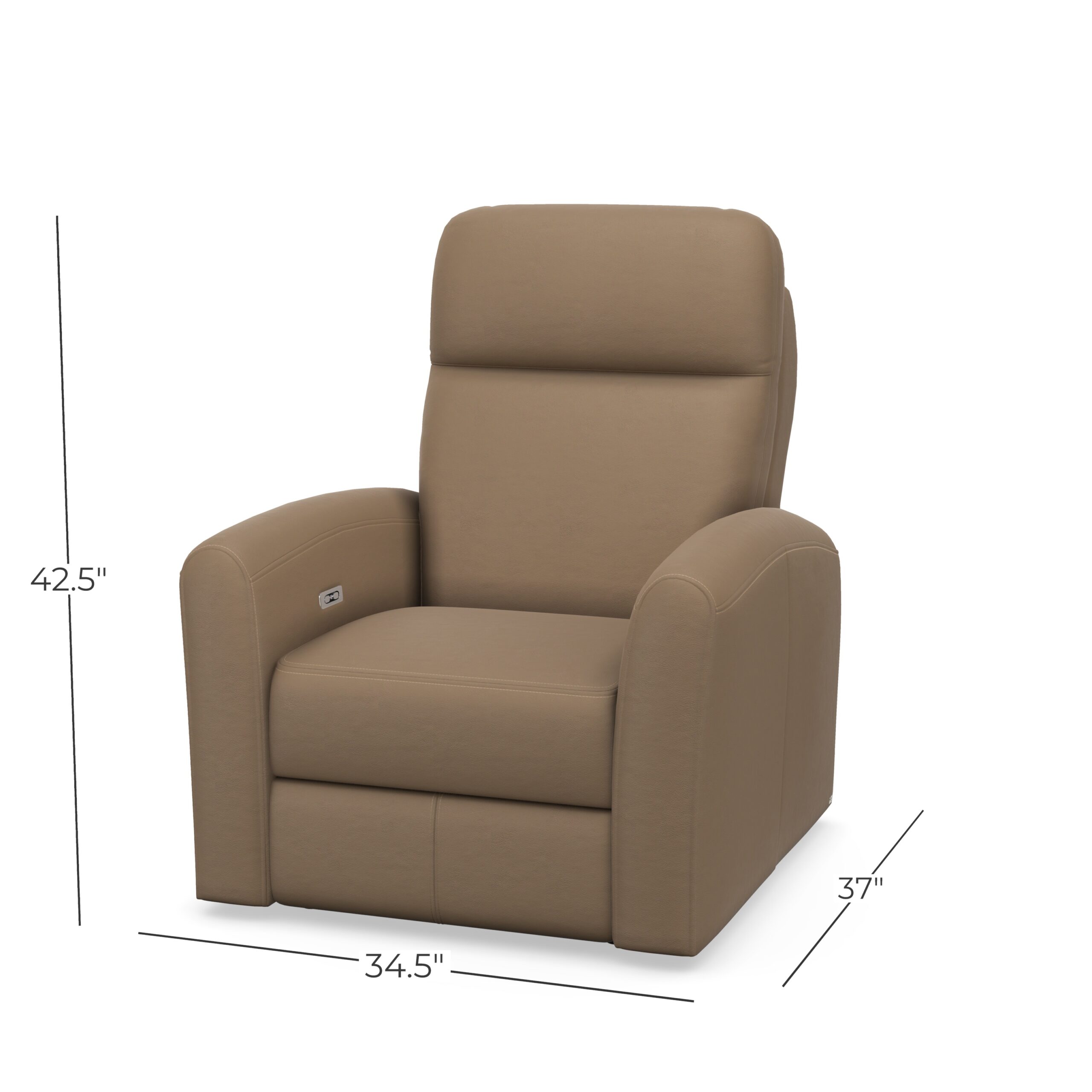 Art Leather Power Recliner | Made in Canada 4 Art Leather Power Recliner | Made in Canada - Image 4