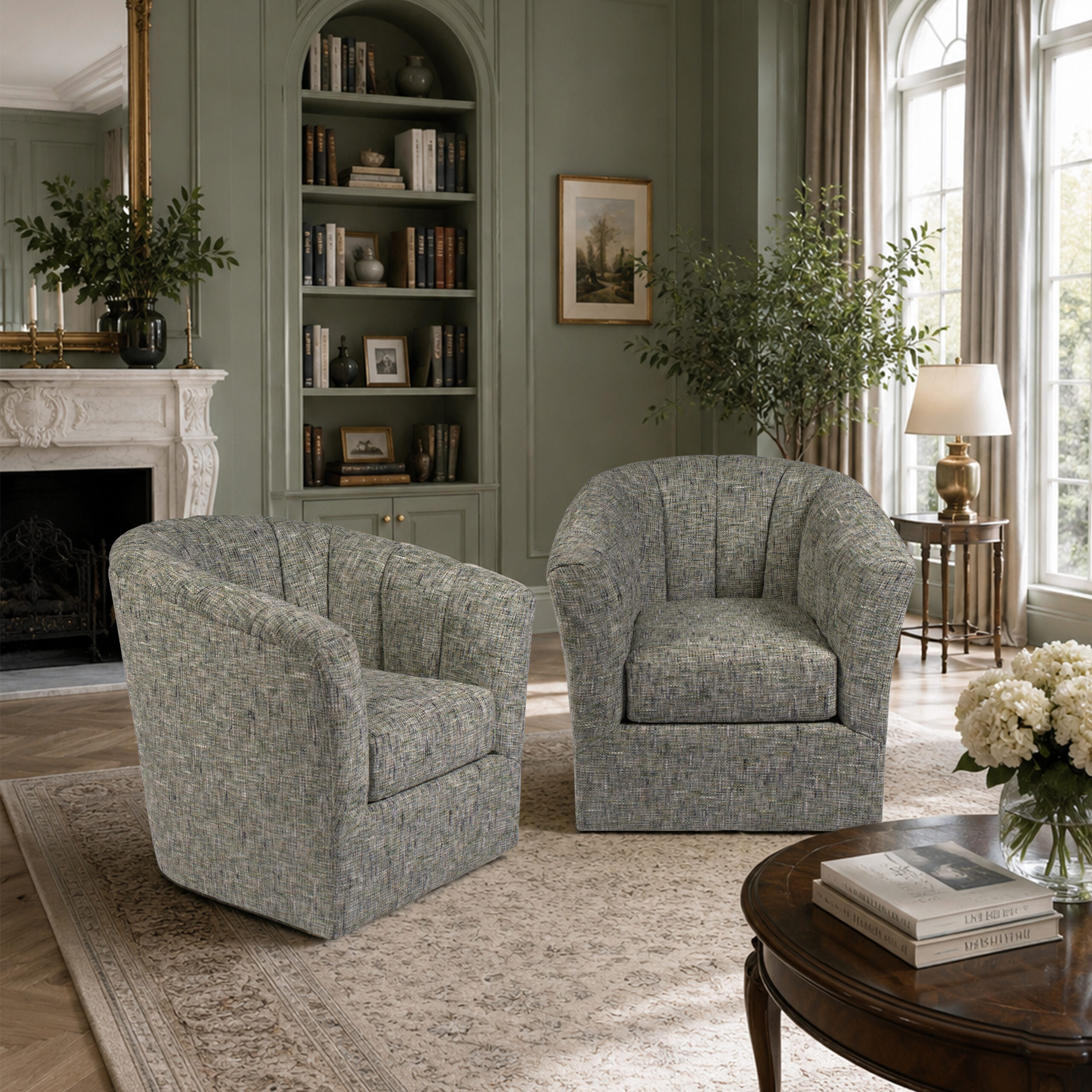 Hixon Swivel Chair | Made in Canada