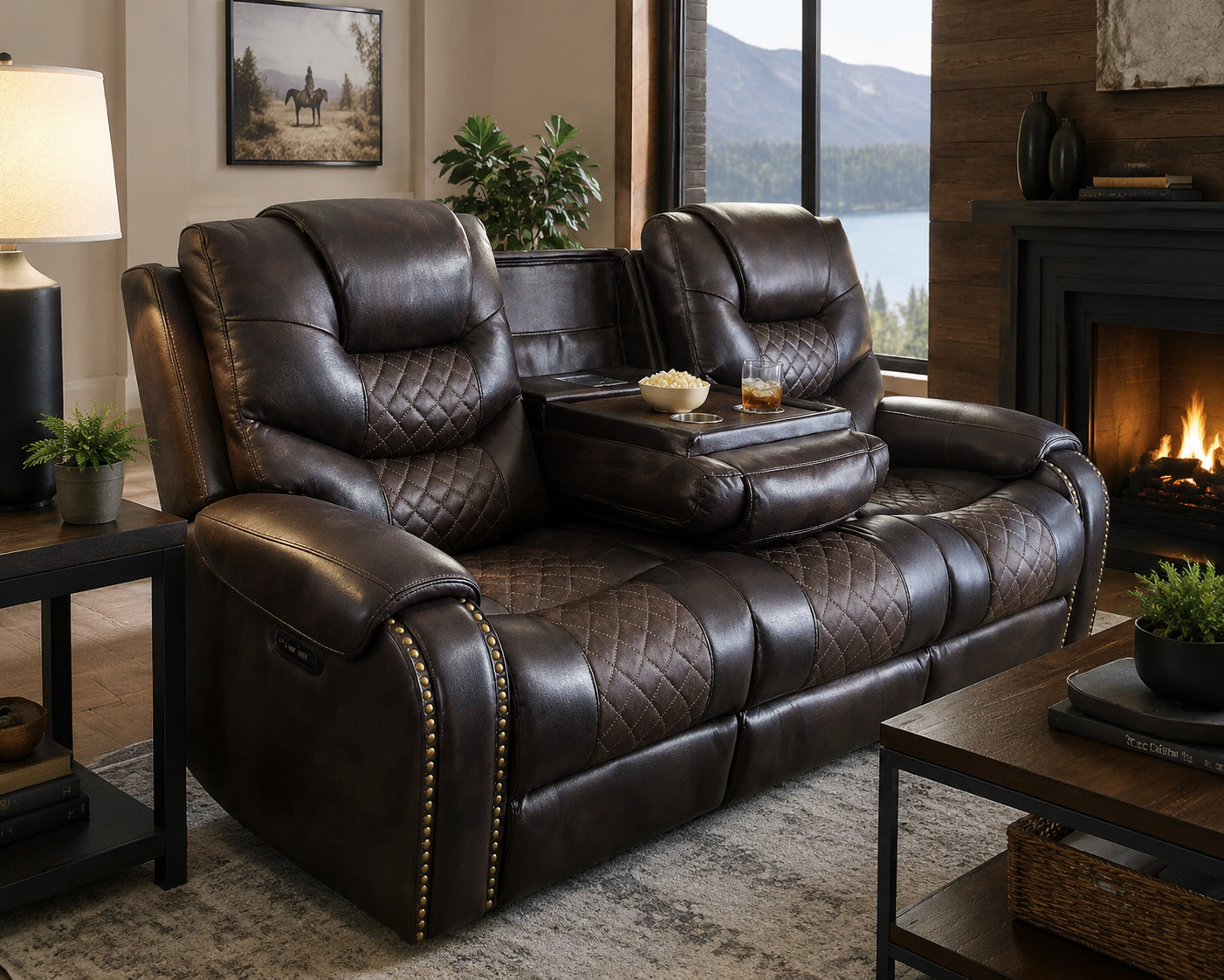 Becca Power Reclining Sofa Loveseat or Chair