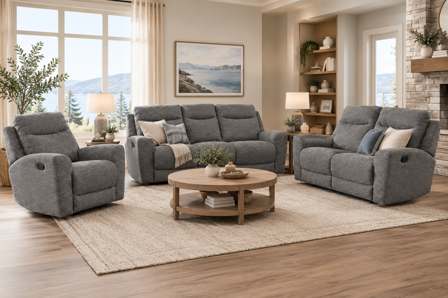 Hyde Reclining Sofa/Love/Chair